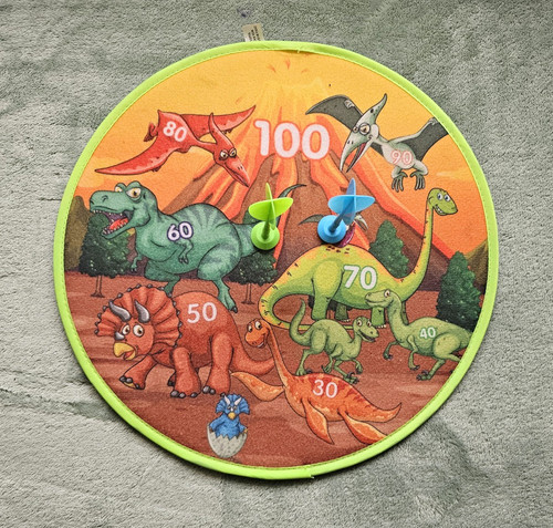 Kids dinosaur dart board - dinosaur,