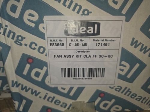 Ideal classic boiler fan - boiler,