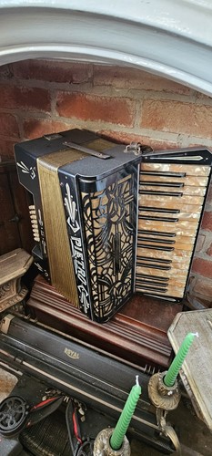 Old accordion - old,