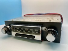 Bluetooth Upgraded Motorola 125 Classic Car Radio + LED  +/- Earth