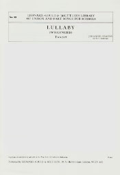 Lullaby 2pt - lullaby,