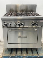 Garland range oven open - range, 6