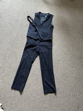 Next Boys Blue Suit 13-14 Very