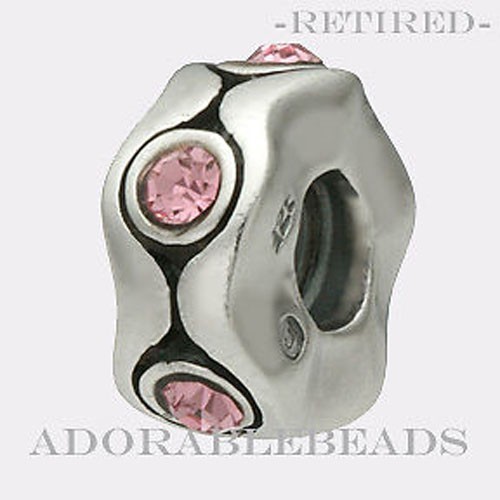 Authentic chamilia silver rose - silver,