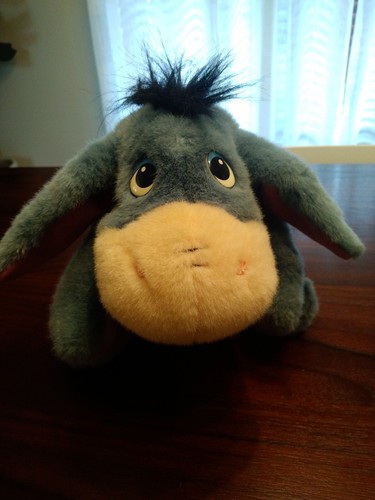 Eeyore plush animated talking - eeyore,