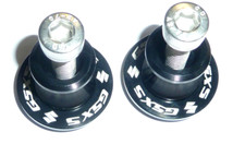 SUZUKI GSXS 750 2017-2022 BLACK PADDOCK STAND BOBBINS COTTON REELS SPOOLS