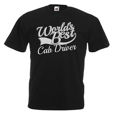 Cab Driver Taxi Birthday Gift Adults Mens T Shirt