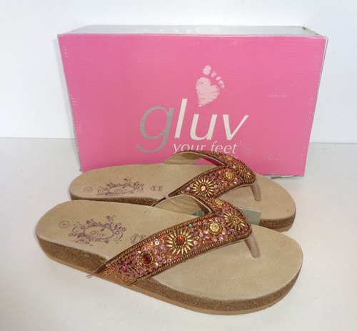 Gluv ladies gold bronze womens - gluv,