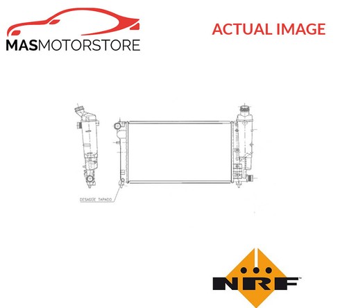 Engine cooling radiator nrf - cooling,