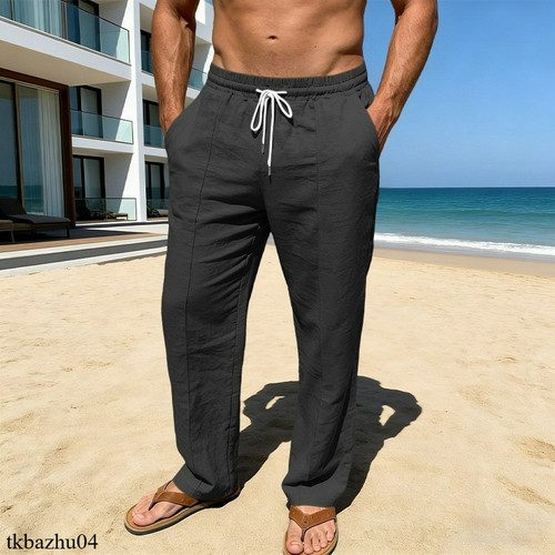 Summer men breathable - breathable, linen