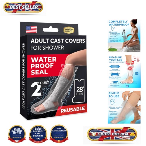 Adult half leg cast - cast, protectors
