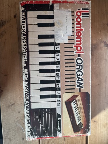 Vintage bontempi table organ - vintage,