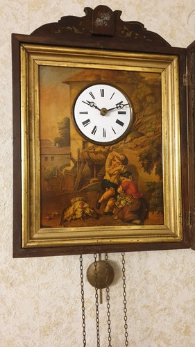 Antique black forest cuckoo - black,