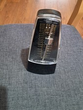 Metronome finished in black & chrome.