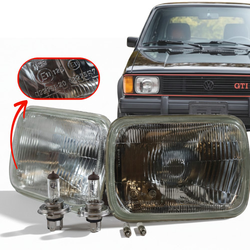 200mm mark headlight - h4,