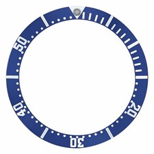 BEZEL INSERT FOR OMEGA SEAMASTER 300M 2531.80 2541.80 AUTOMATIC JAMES BLUE COLOR