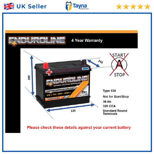 Battery fits rover - fits, xn