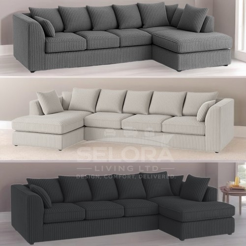 Jumbo cord corner sofa - jumbo,