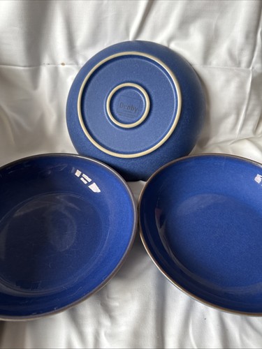 Blue used denby - denby, pasta