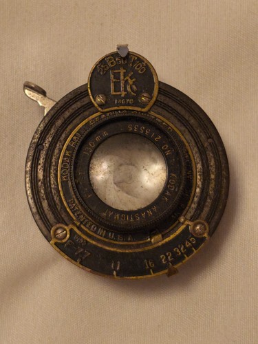 Kodak anastigmat 130mm 7 - anastigmat, f/7.7