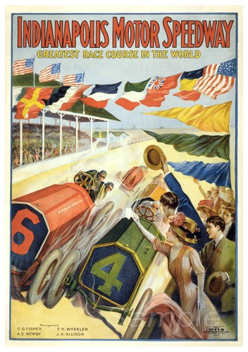 Vintage indianapolis speedway - indianapolis,