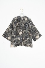 ONE HUNDRED STARS Luxury Velvet Jacket- Cathedral Window