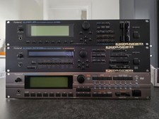 Roland JV-1080 with 3 x SR-JV80 Expansion Cards & RARE MRAM Memory Card