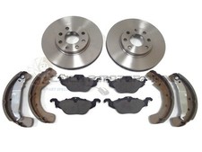 VAUXHALL ASTRA VAN MK4 98-04 FRONT BRAKE DISCS & PADS AND REAR SHOES ASTRAVAN G