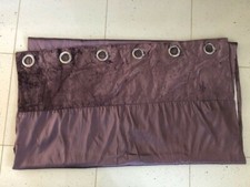 Curtains - Tab Top Purple 106 cm x 247 cm Lovely -  excellent condition .
