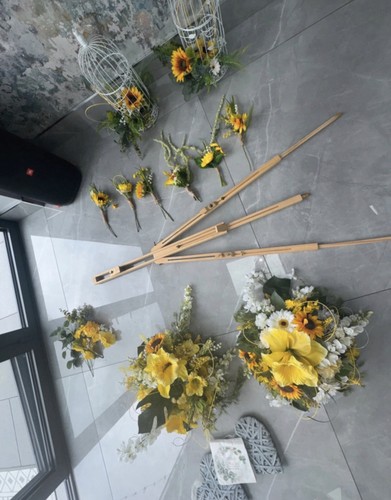 Wedding table centerpieces - table,