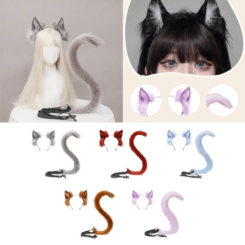 Cat ears and - and, tail