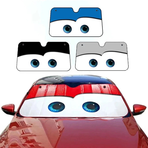 Cartoon eye visor car - cartoon,