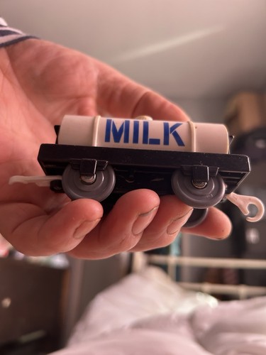 Toy milk tanker - tanker, truck