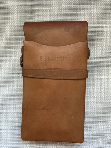 Polaroid leather camera - sx-70,