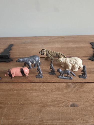 Vintage toy animal lot - vintage,