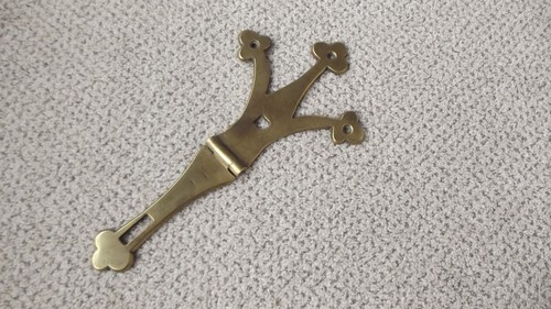 Large ornate antique - , brass