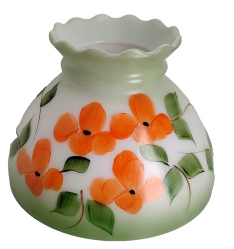 Vtg hurricane lamp shade - lamp,