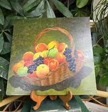 Vintage Oil Painting On Board