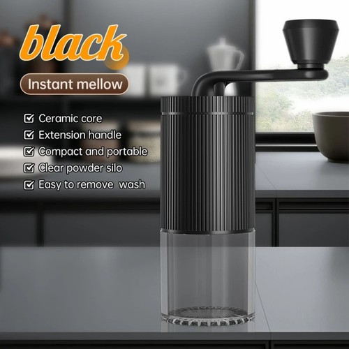 Hand cranked coffee grinder - cranked,