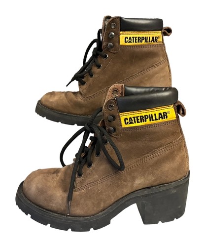 Caterpillar womens brown suede - womens,