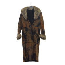 Vintage Boho Afghan Coat Long