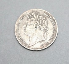 1825 George IV Silver Shilling