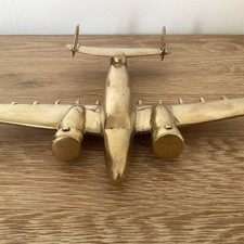 WW2 Brass Trench Art Model of