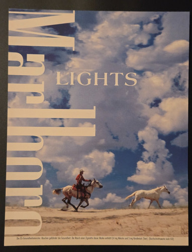 Marlboro lights cigarettes - 40.,