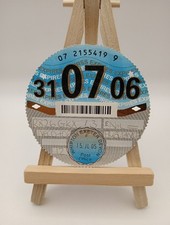 IVECO FORD Ambulance 2006 Original Stamped Old Road Car Cars Tax Disc Retro NHSV