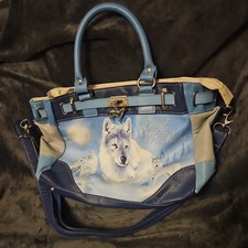 (Rare) Bradford Exchange Wolf (Spirit of the Wilderness) Handbag