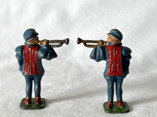 Vintage lead toy soldiers - vintage,