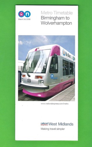 Tram timetable midland metro - -,