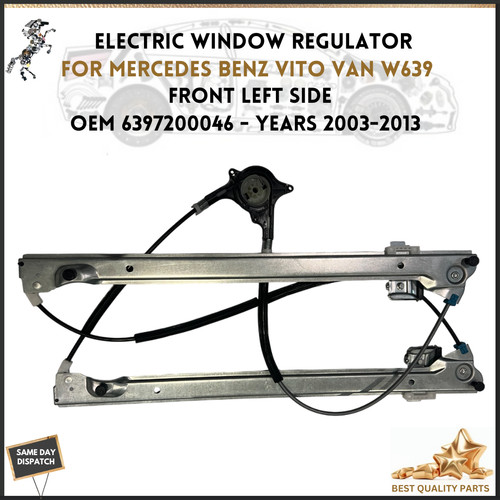 Front left window - left, regulator