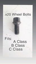 Mercedes Benz 20x Wheel Bolts A B C V Class Vito Set M14x1.5mm Studs Nuts 